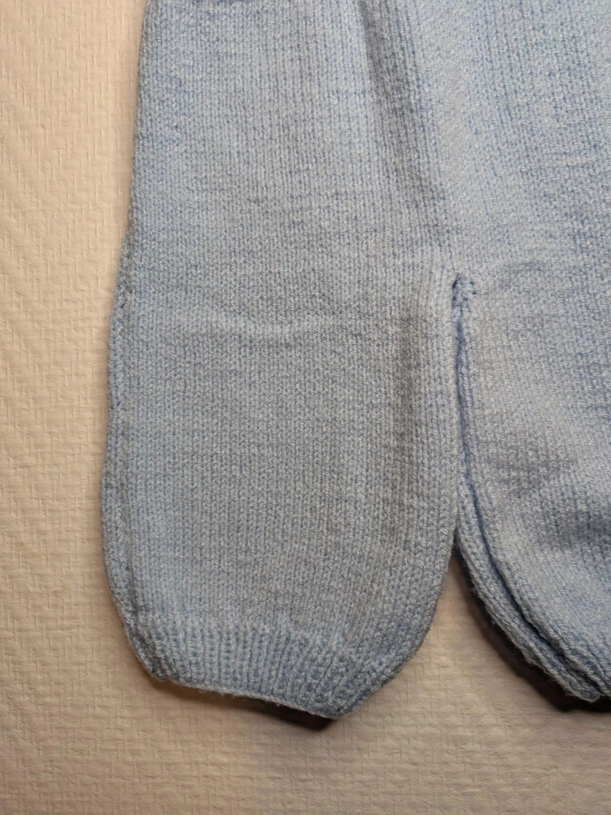 Home-knitted overalls – photo 5